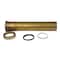 Everflow Slip Joint Extension Tube for Tubular Drain Applications, 17GA Brass 1-1/4"x12" 62412 - alternate 3
